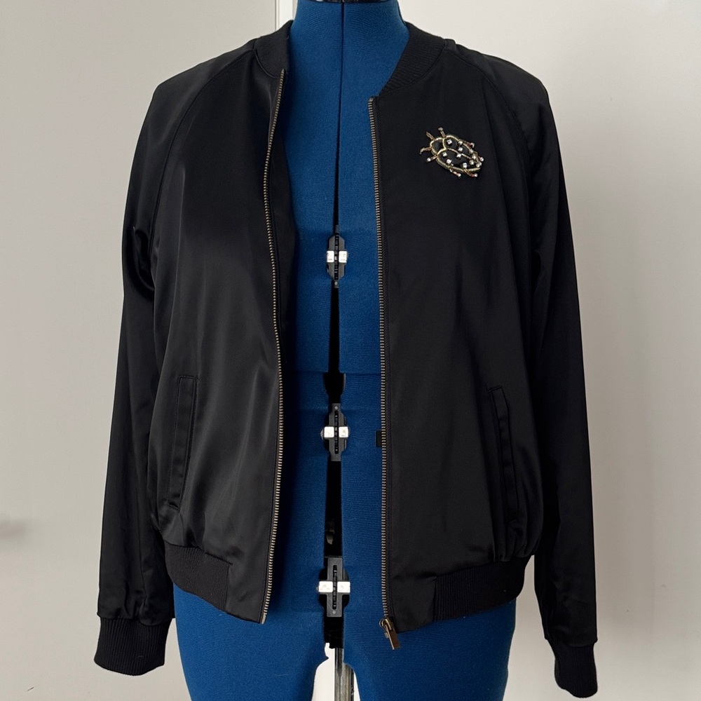 Victoria Beckham for Target Embroidered Bugs Bomber - Large - Picture 6 of 7
